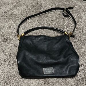 Marc Jacobs Black Leather Shoulder Bag